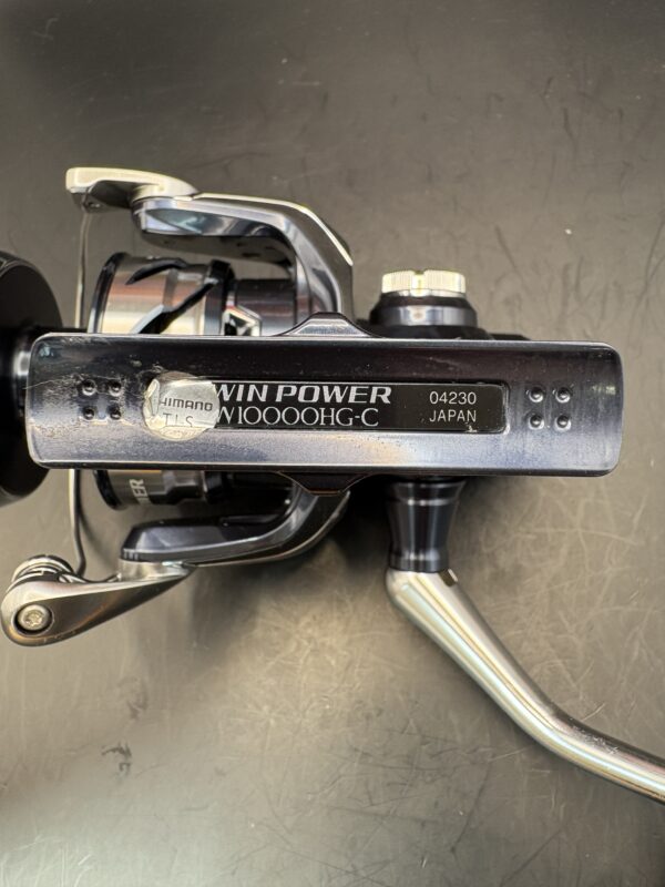 Shimano 21 TWIN POWER SW 10000HG Spinning Used With Box Rank C - Image 12