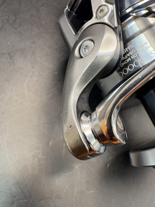 Shimano 21 TWIN POWER SW 10000HG Spinning Used With Box Rank C - Image 14
