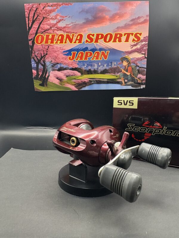 Shimano 97 SCORPION 1501 Baitcasting Left Handle Used With Box Rank D