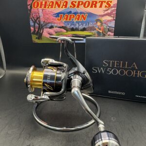 Shimano 13 STELLA SW 5000HG Spinning Used With Box Rank A