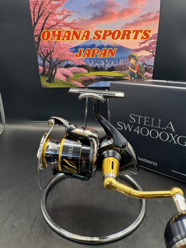 Shimano 13 STELLA SW 4000XG Spinning Used With Box Rank A