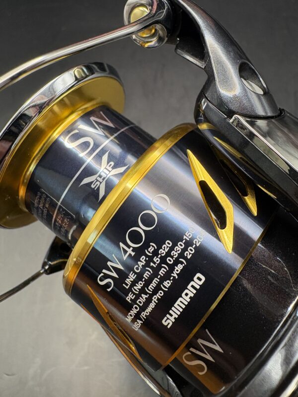 Shimano 13 STELLA SW 4000XG Spinning Used With Box Rank A - Image 12