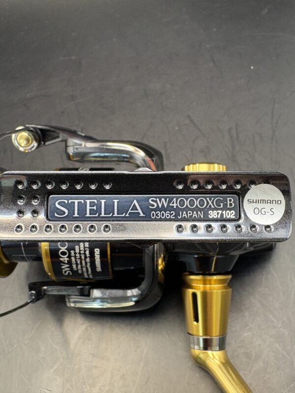 Shimano 13 STELLA SW 4000XG Spinning Used With Box Rank A - Image 13