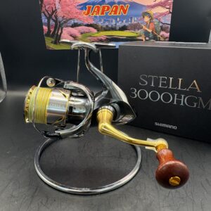 Shimano 14 STELLA 3000HGM Spinning Used With Box Rank A