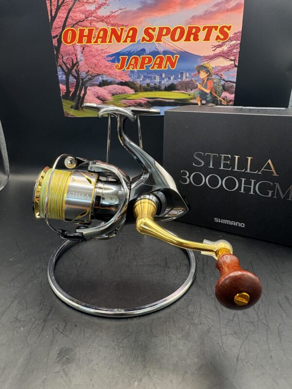 Shimano 14 STELLA 3000HGM Spinning Used With Box Rank A