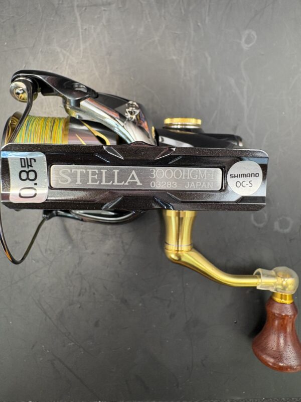 Shimano 14 STELLA 3000HGM Spinning Used With Box Rank A - Image 5