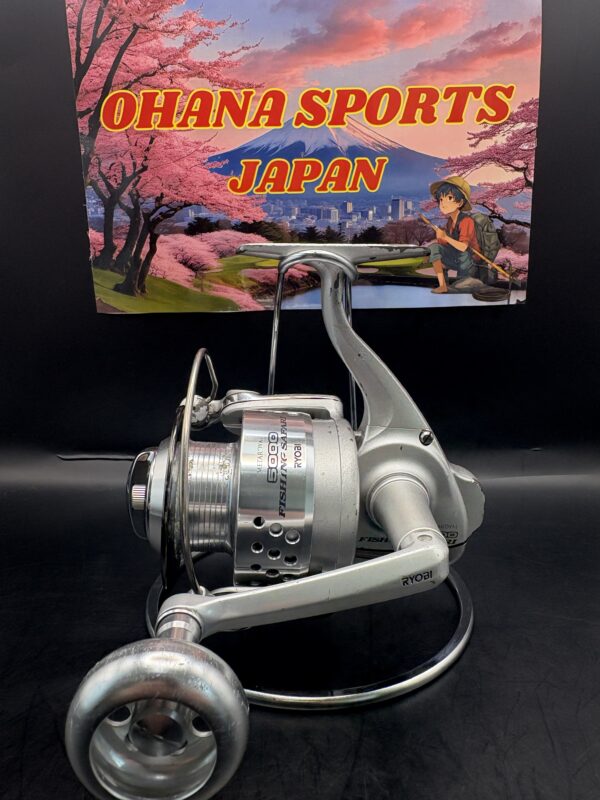 Ryobi Metaroyal 5000 Fishing Safari Spinning Reel Used Without Box Rank D