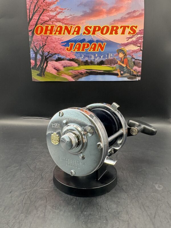 Abu Garcia Ambassador 9000 CL Baitcasting Reel Used Without Box Rank D