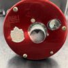 Abu Garcia Ambassadeur 7000 Red Baitcasting Reel Used Without Box Rank C - Image 2