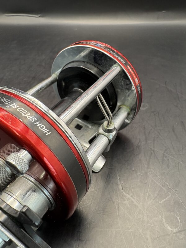 Abu Garcia Ambassadeur 7000 Red Baitcasting Reel Used Without Box Rank C - Image 11