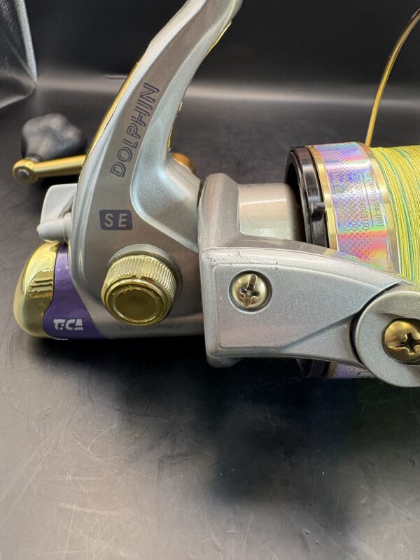 Tica DOLPHIN SE 6000 Spinning Reel Used Without Box Rank C - Image 3
