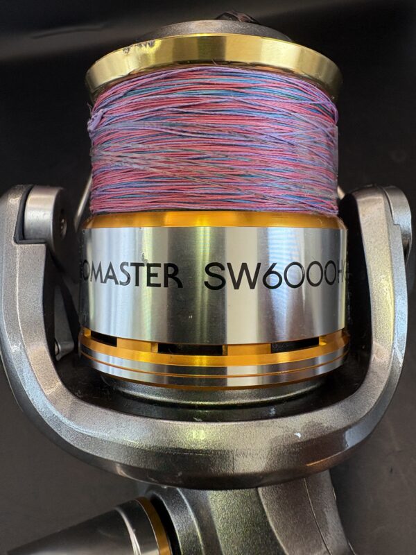 Shimano 10 biomaster SW 6000HG Spining Used Without Box Rank C - Image 2