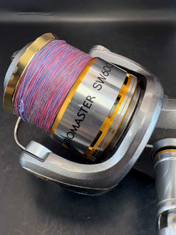 Shimano 10 biomaster SW 6000HG Spining Used Without Box Rank C - Image 3