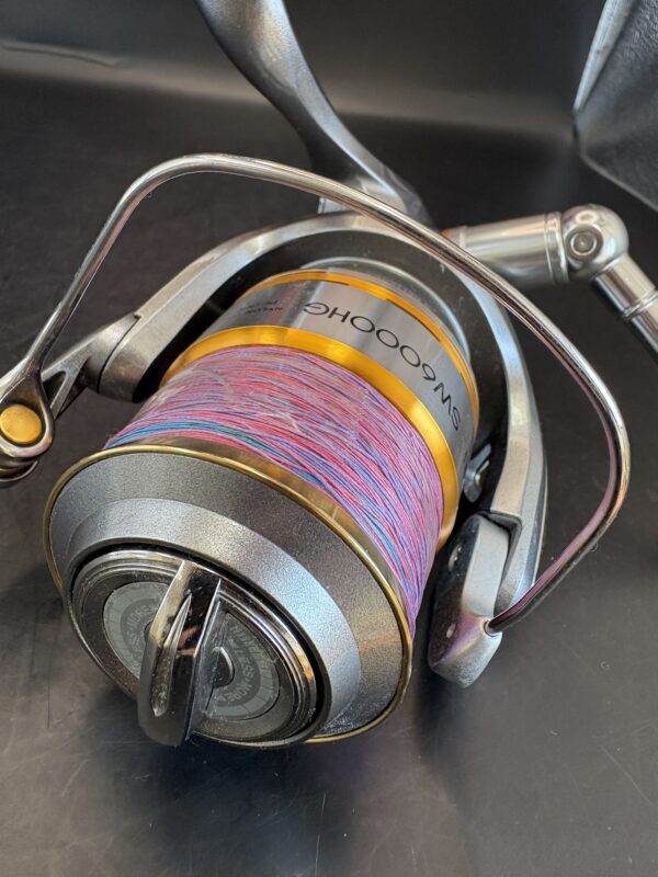Shimano 10 biomaster SW 6000HG Spining Used Without Box Rank C - Image 8