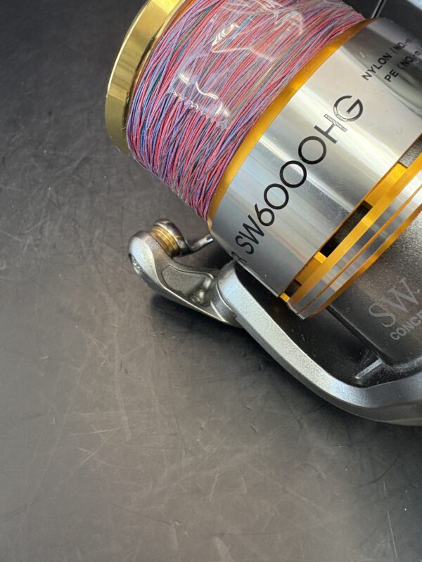 Shimano 10 biomaster SW 6000HG Spining Used Without Box Rank C - Image 9