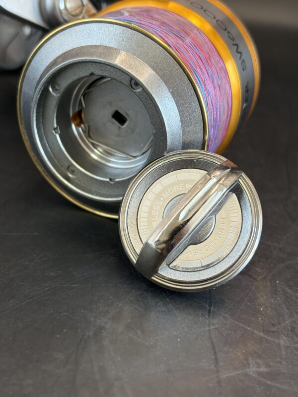 Shimano 10 biomaster SW 6000HG Spining Used Without Box Rank C - Image 12