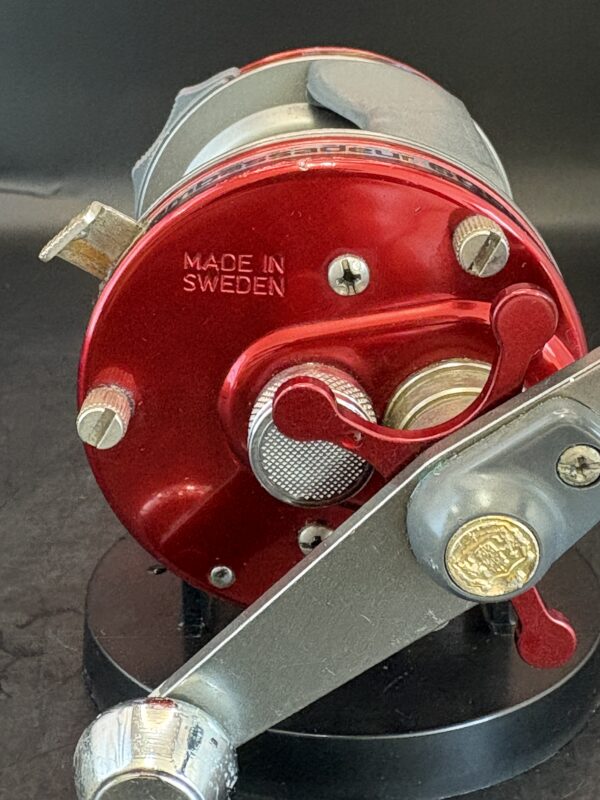 Abu Garcia Ambassadeur 6000 Red Baitcasting Reel Used Without Box Rank C - Image 6