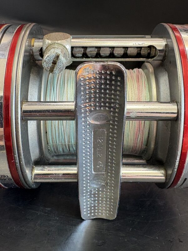 Abu Garcia Ambassadeur 6000 Red Baitcasting Reel Used Without Box Rank C - Image 2