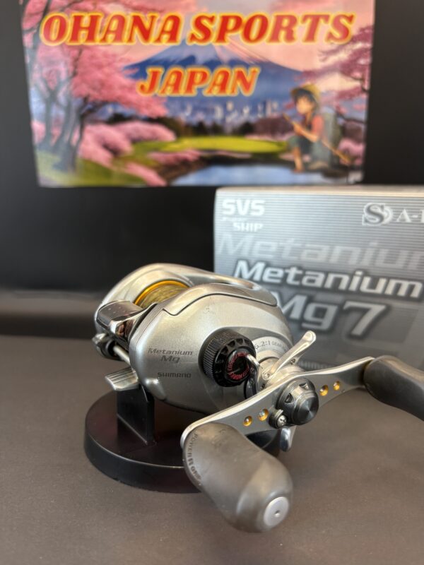 Shimano 07 Metanium MG7 Baitcasting Reel Used With Box Rank C