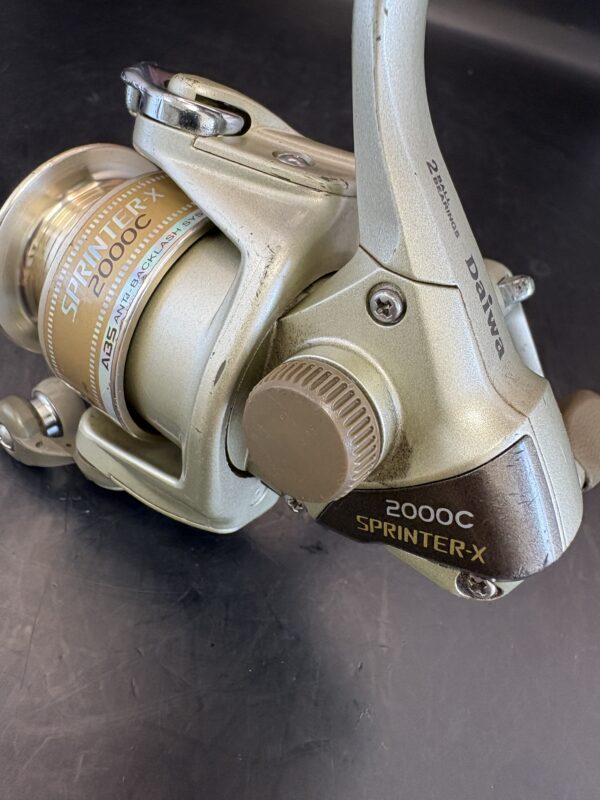 Daiwa Sprinter-X 2000C Spinning Reel Used Without Box Rank D - Image 4