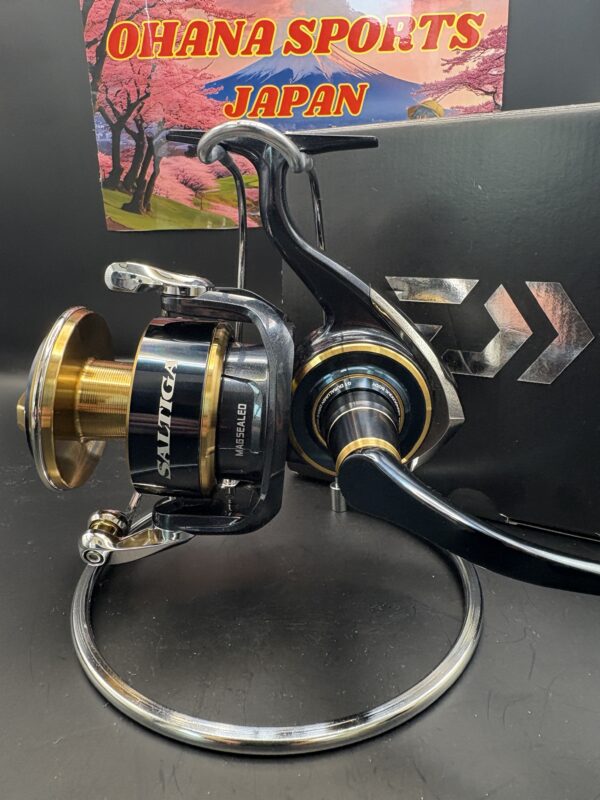 Daiwa 20 Saltiga 14000-XH Spinning Used With Box Rank C