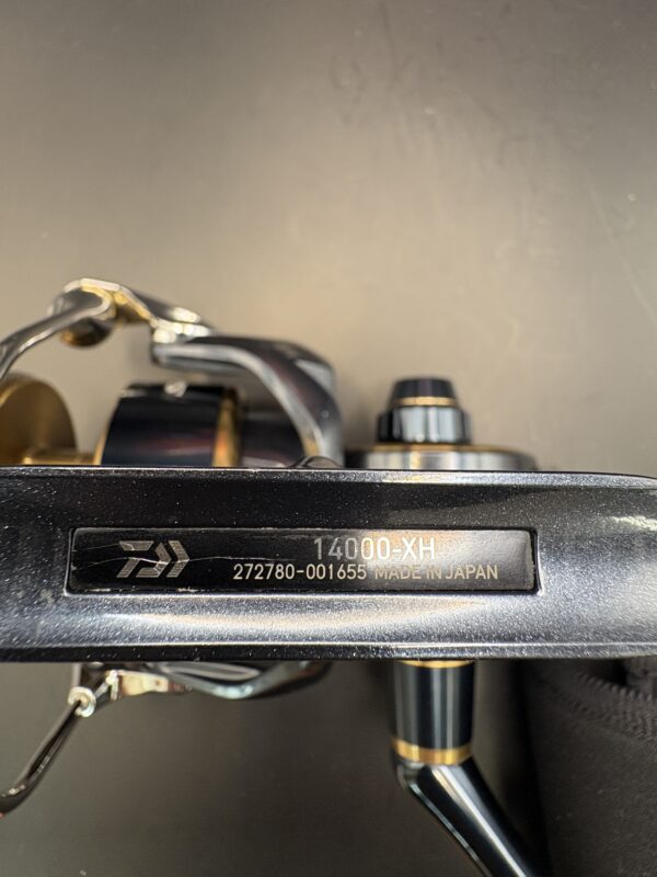 Daiwa 20 Saltiga 14000-XH Spinning Used With Box Rank C - Image 8