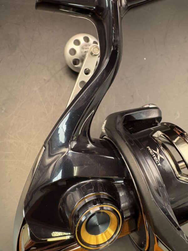 Shimano 19 STELLA SW 14000XG  Custom Handle and Custom Spool Spinning Used With Box Rank C - Image 9