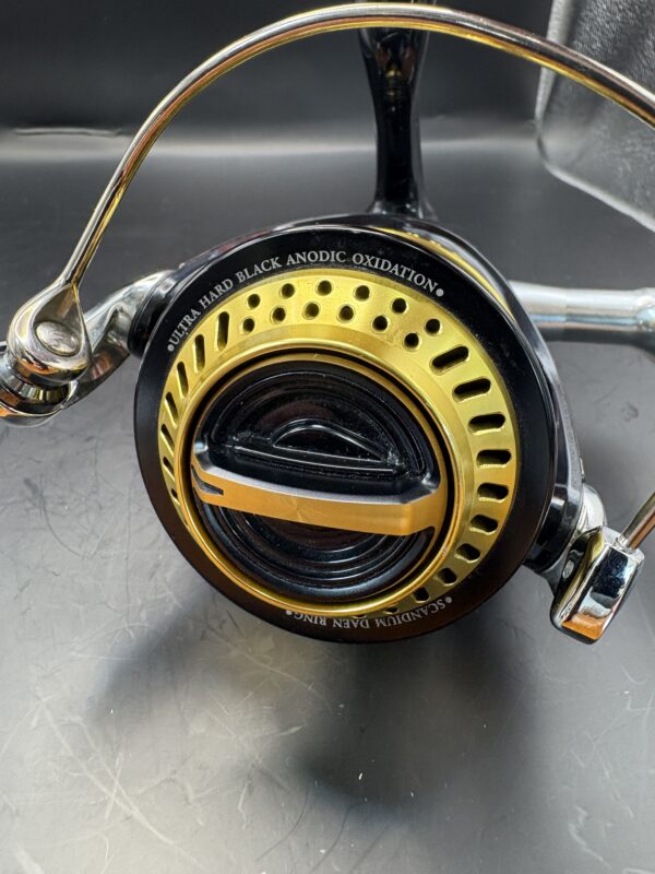 Shimano 19 STELLA SW 14000XG  Custom Handle and Custom Spool Spinning Used With Box Rank C - Image 11