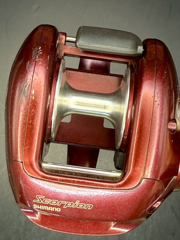 Shimano 97 SCORPION 1501 Baitcasting Left Handle Used With Box Rank D - Image 5