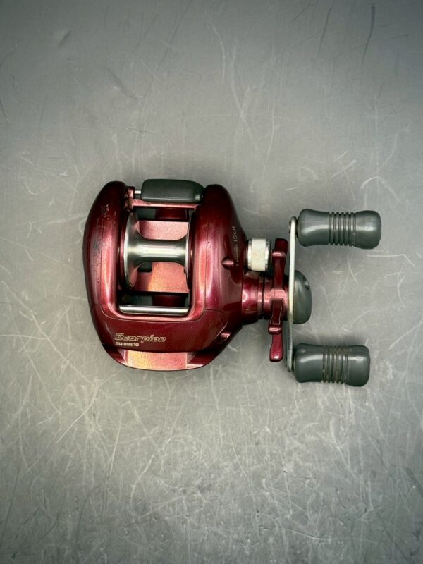Shimano 97 SCORPION 1501 Baitcasting Left Handle Used With Box Rank D - Image 7