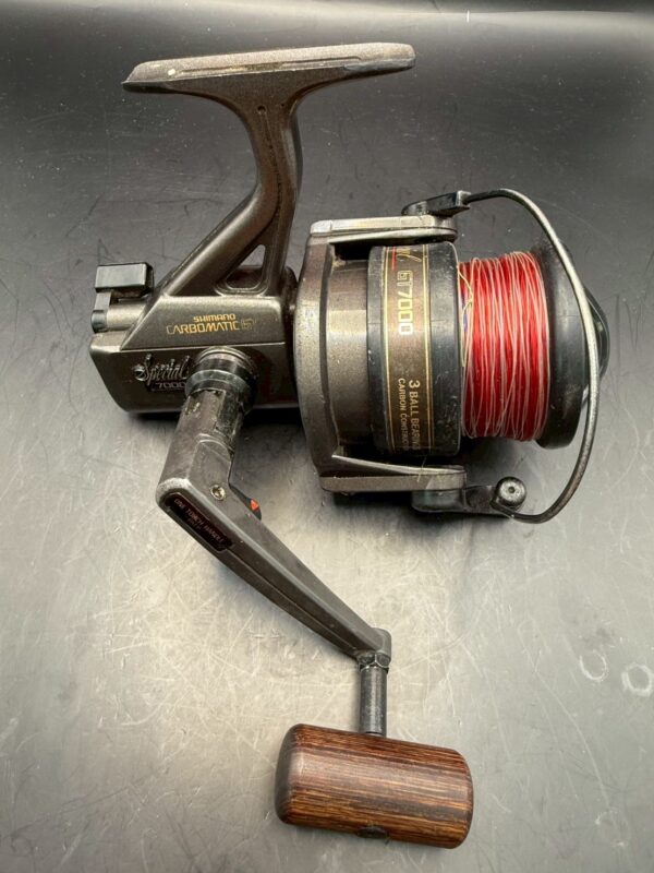 Shimano Carbomatic Special GT7000 Spinning Used Without Box Rank D - Image 3